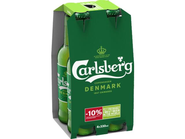 Carlsberg 4Pack Sticla 0.33L -10%