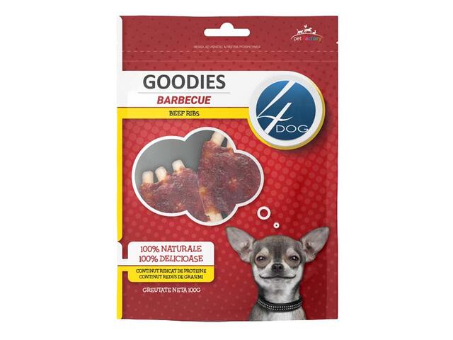 4Dog Goodies Barbecue Beef Ribs 100G