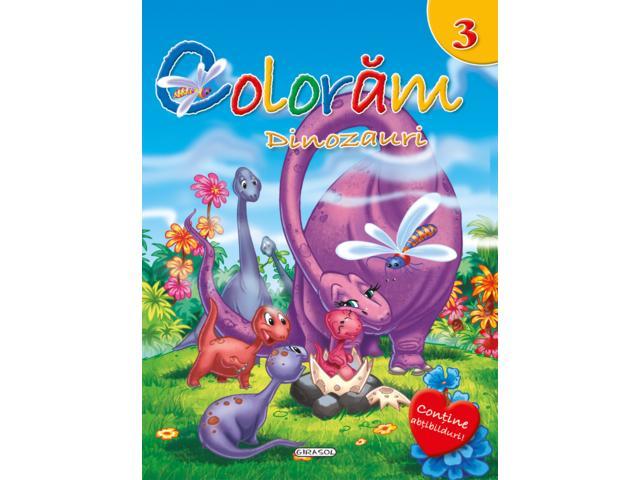 # Coloram Dinozauri 3. Contine Abtibilduri