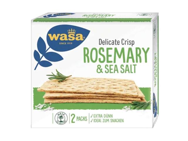 Wasa Delicate Crisp rozmarin si sare de mare 190 g