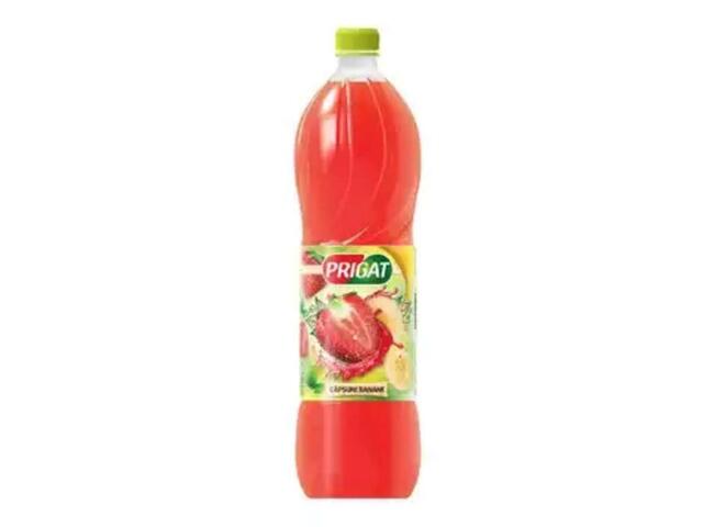 Prigat Activ suc de capsuni si banane 1.75 l