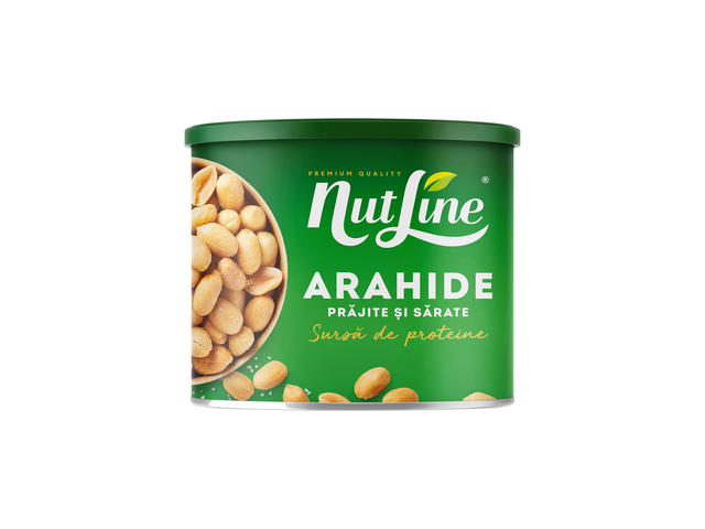 ARAHIDE PRAJITE CU SARE NUTLINE CUTIE 135G