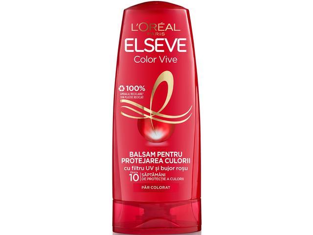 Balsam, Elseve Color Vive, L'Oreal Paris, pentru par colorat, 400ML