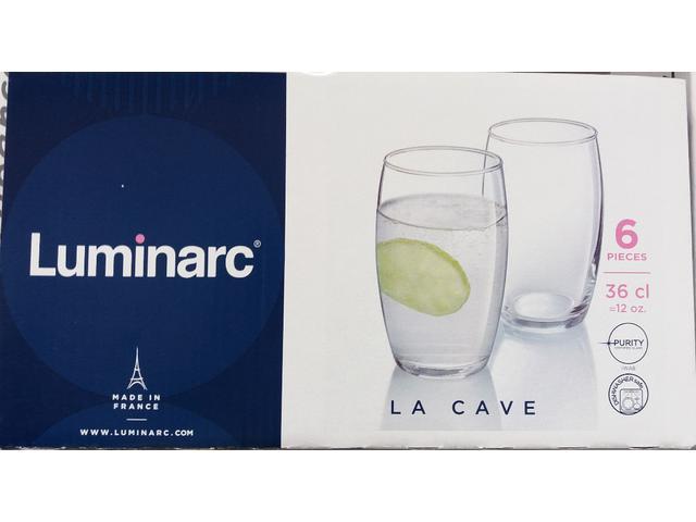 Set 6 pahare 36 cl La Cave, Luminarc