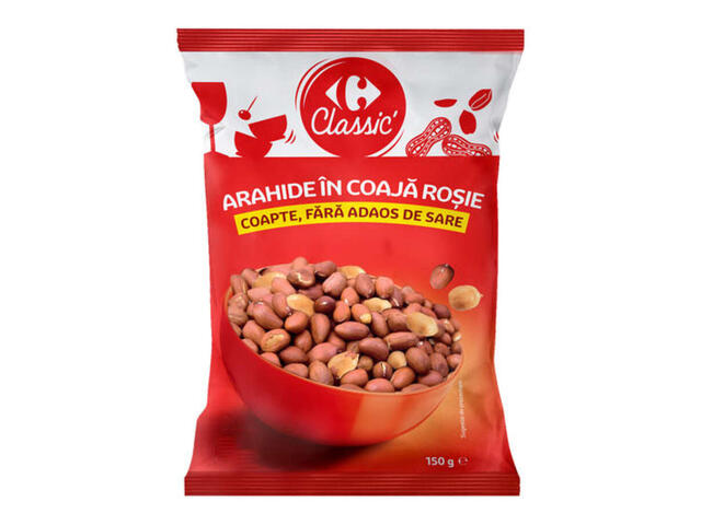 Arahide In Coaja Rosie Coapte Carrefour Classic 150G