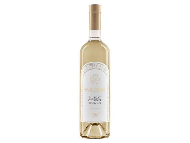 Vin alb demidulce Beciul Domnesc, Muscat Ottonel 0.75 l