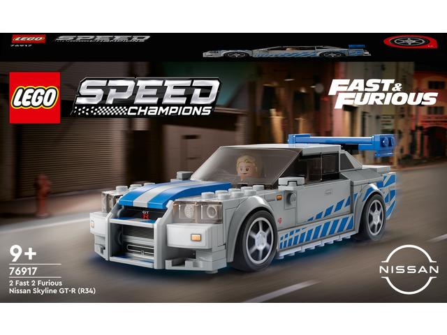 LEGO Speed Champions Nissan Skyline GT-R (R34) Mai furios mai iute 76917