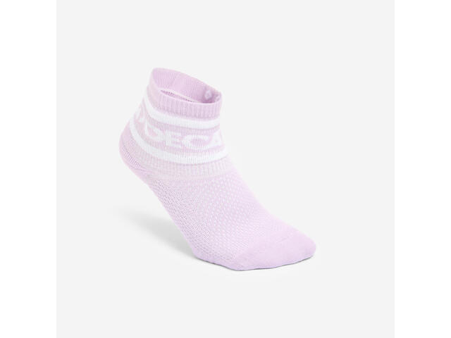 Set 3 perechi șosete scurte verde alb mov