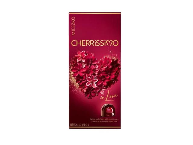 CHERRISSIMO CLASSIC- Praline cu cirese in lichior cirese 182g