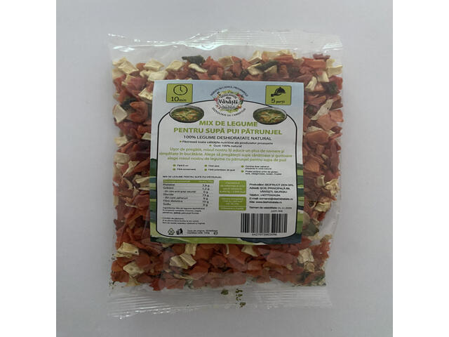 Mix Legume  Supa Pui Cu Patrunjel 100G
