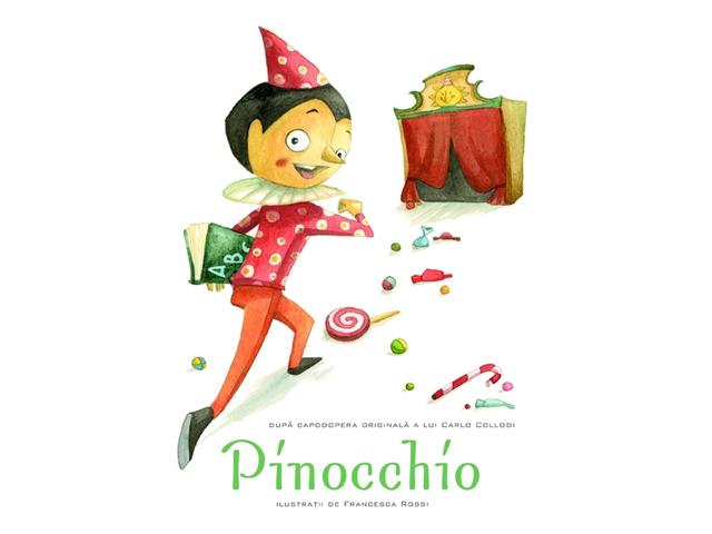 Pinocchio. Repovestire. Ilustratii Francesca Rossi