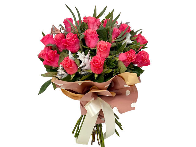 Buchet 19 trandafiri frez