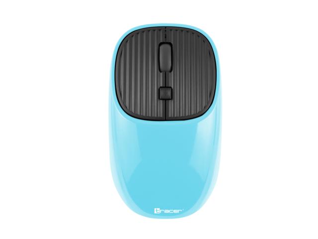 Mouse wireless Tracer, Wave, Turcoaz