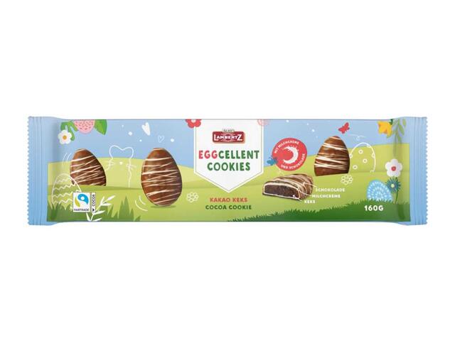 Biscuiti Crema Lapte Si Ciocolata 160G Lambertz