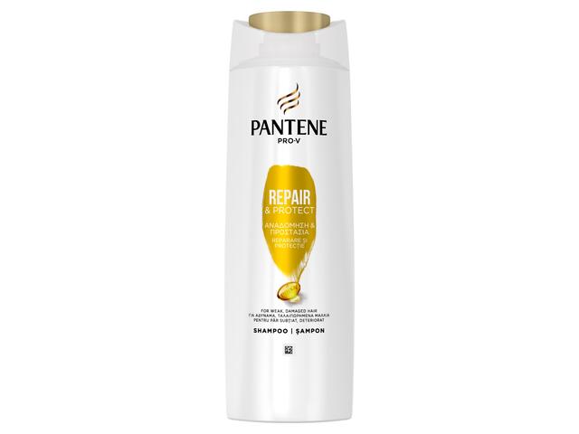 Sampon Pantene Pro-V Repair & Protect, cu formula Pro-V + anti-oxidanti, pentru par uscat si deteriorat, 360 ML