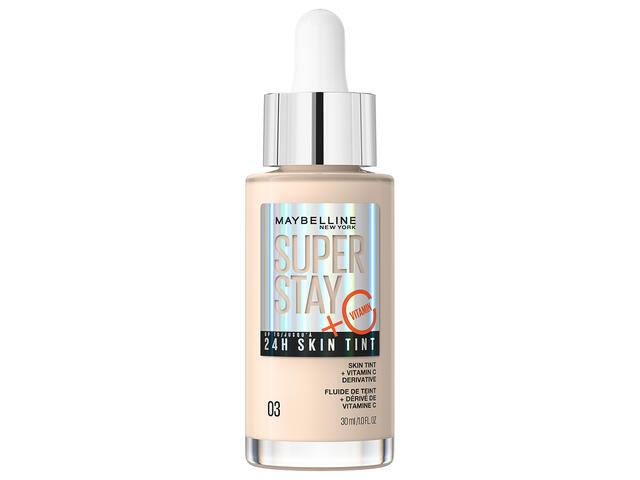 Ser pentru uniformizarea nuantei tenului, SuperStay Vitamin C Skin Tint 03, Maybelline New York
