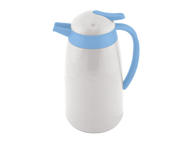 Termos din plastic Auchan, 1 l, alb