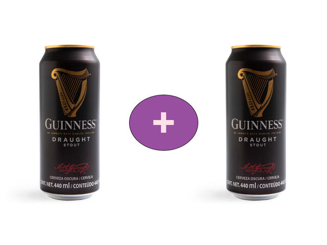Bere Neagra Guinness Doza, 0.44L Al 2-lea la -50%