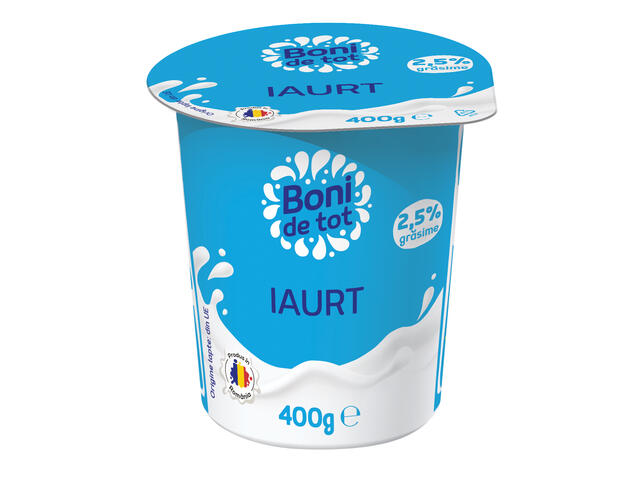 Boni de Tot Iaurt 2,5%, 400 g