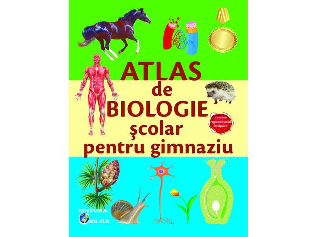 Atlas De Biologie  Pt Gimnaziu