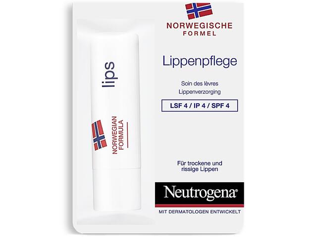 Balsam pentru buze uscate si crapate SPF 4 Neutrogena, 4.8g