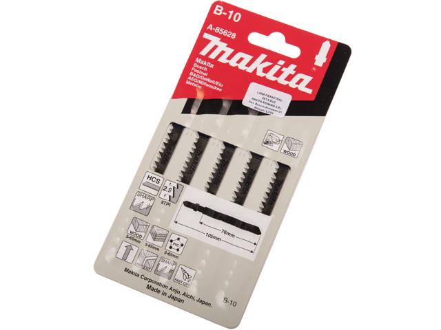 Set 5 lame Makita pentru fierastrau pentru lemn, 76 mm