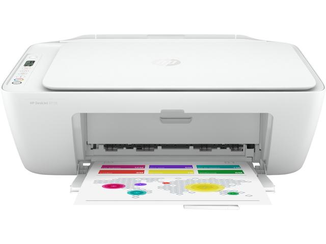 Multifunctional inkjet color HP Deskjet 2710 All-in-One Wireless A4 Alb