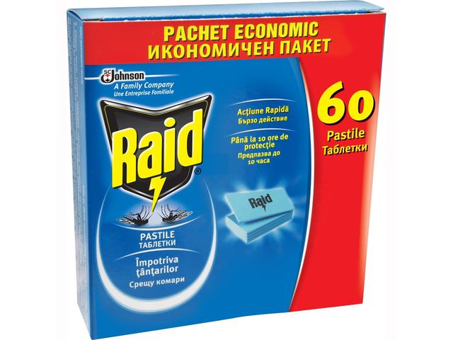 RAID PASTILE TANTARI 60/SET