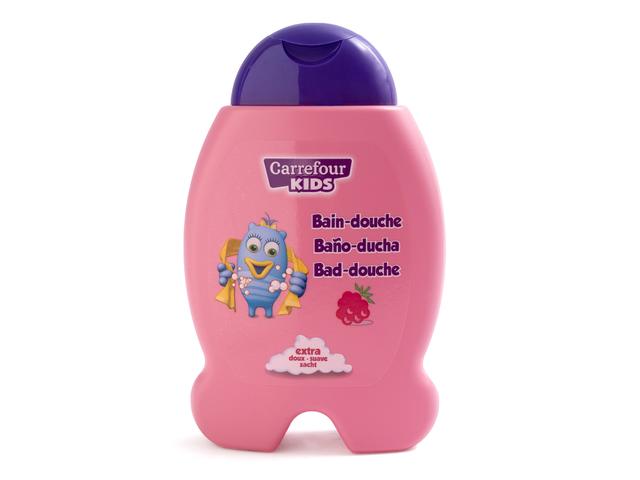 Gel de dus si sampon, zmeura, Carrefour Kids 300ML