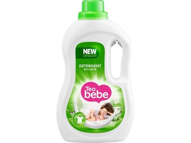 Detergent lichid Bebe Cotton Soft Aloe 1.1l Teo