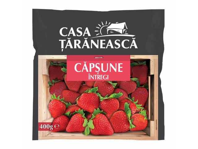 Capsune intregi 400g, Casa Taraneasca