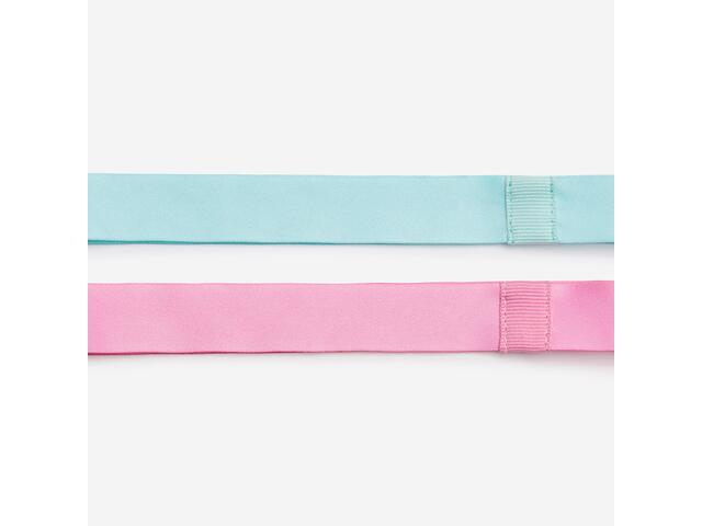 Set de 2 bentițe subțiri sport Roz și verde Fete