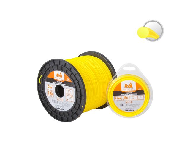 FIR NYLON S ROTUND 2.4 MM 15M