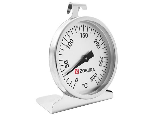 Termometru pentru cuptor Zokura Z1188, 0 / 300 °C (Inox)