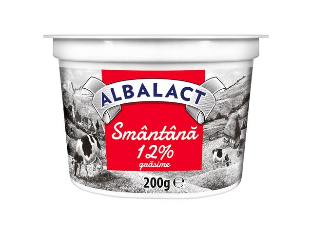 Albalact smantana 12% grasime 200 g