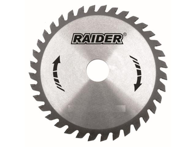 Disc circular debitare lemn, Raider, 60 dinti, 185 x 20 mm