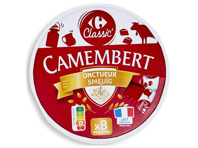 Camembert Portionatx8 240G Carrefour