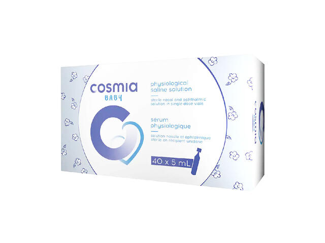 Ser fiziologic Cosmia Baby 40 x 5ml