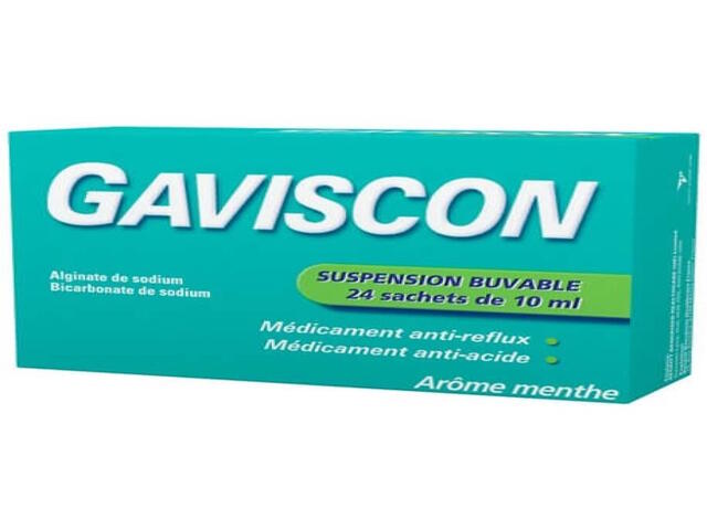 Gaviscon Mentol, 24 plicuri, Reckitt Benckiser Healthcare