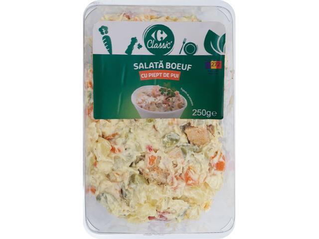 Salata Boef cu piept de pui Carrefour Classic 250g