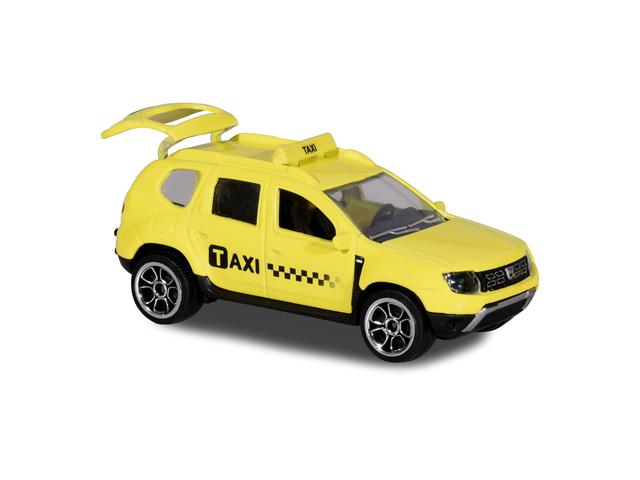 Masinuta Dacia Duster Majorette, 7.5 cm, Taxi