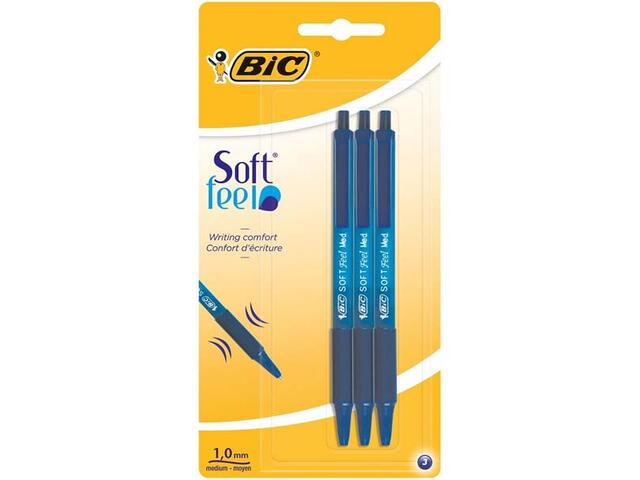 Pix Soft Feel Clic Grip Albastru Bl/3