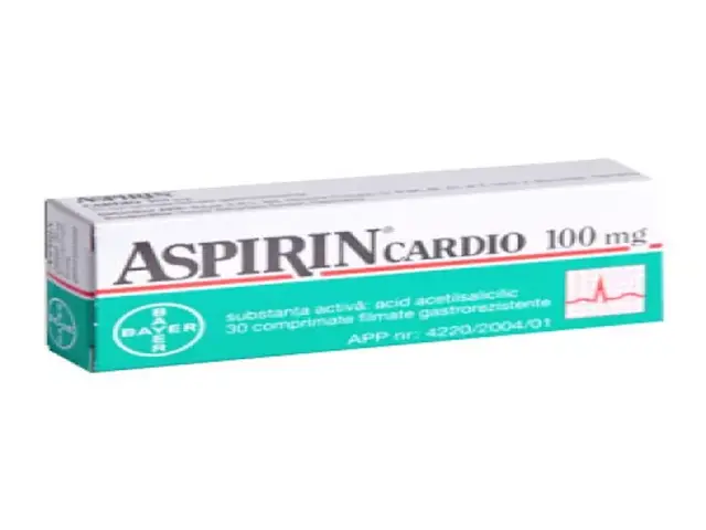 Aspirin Cardio, 100 mg, 30 comprimate gastrorezistente, Bayer