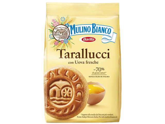 Biscuiti Tarallucci cu oua proaspete Mulino Bianco, 350g