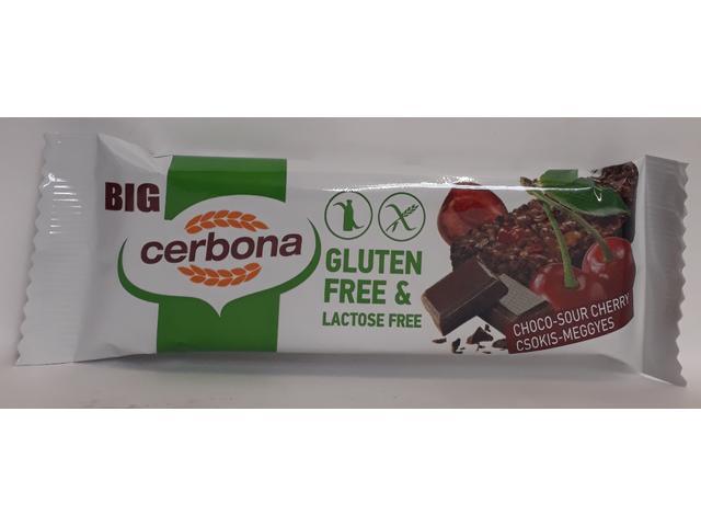 Baton Cu Visine & Ciocolata, Fara Gluten, Cerbona 35 G