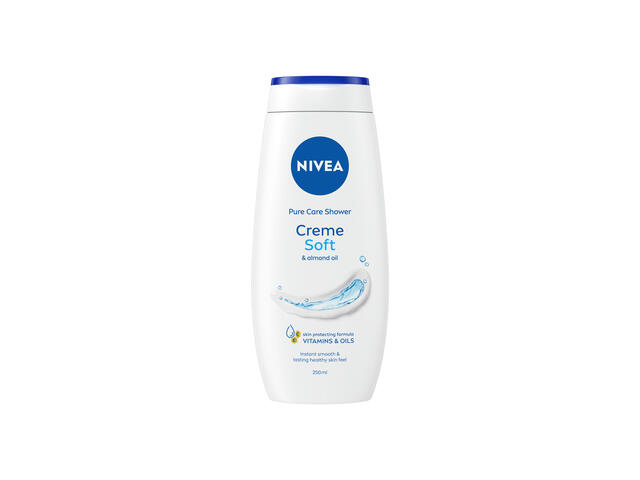 Gel de dus Nivea Creme Soft, 250ML