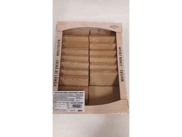 Napolitane Cu Crema De Lamaie Harley, 600g