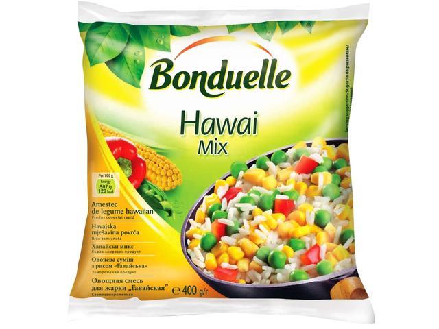 Amestecul de legume in stil Hawaian cu orez Bonduelle, 400g