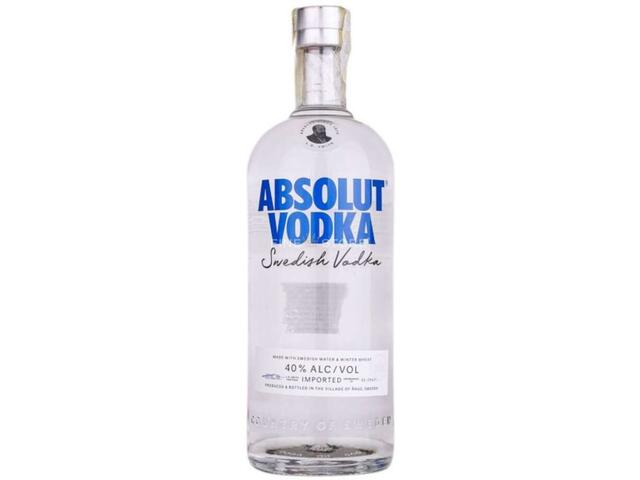 Absolut Blue Vodca 40% 1l