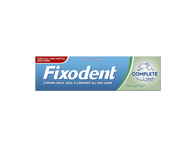 Adeziv pentru proteza dentara Fixodent Complete Neutral, 47g